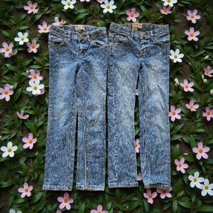 The Children's Place Skinny Straight Stretch Kids Jeans Girls Sz 8